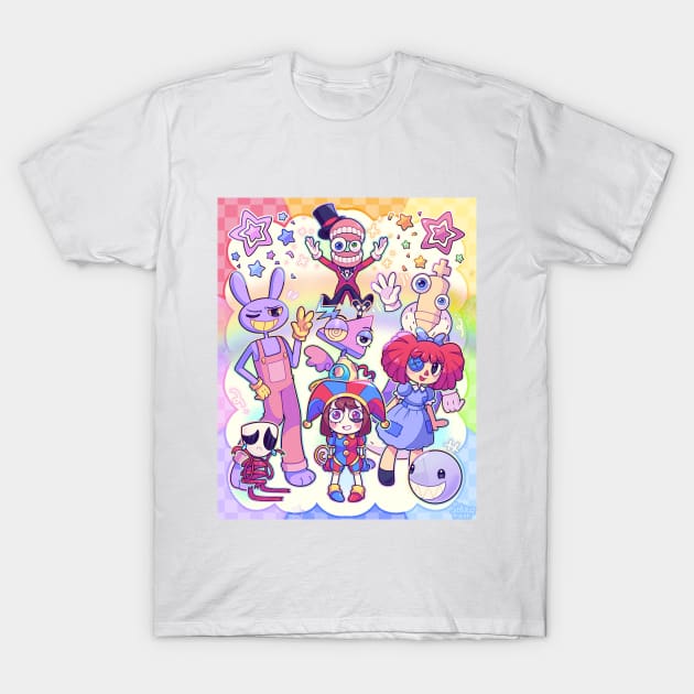 The Amazing Digital Circus T-Shirt by Inky_Trash